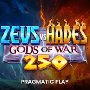 Zeus vs Hades Gods of War 250 in the Vinyl Casino game library